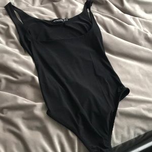 Square neck bodysuit